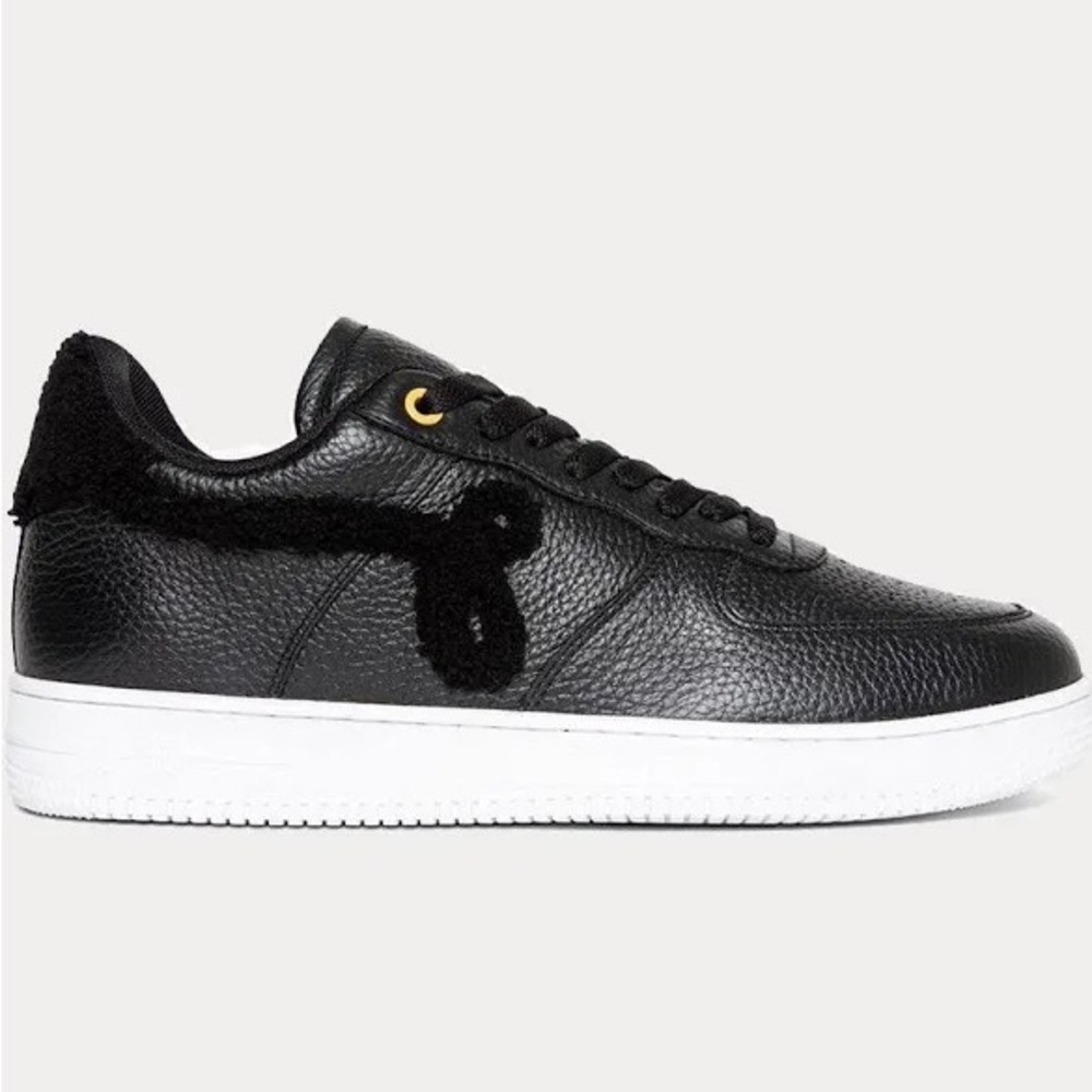 Men’s John Geiger Black Sneakers SZ 12